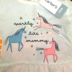 Carter’s Two Piece Unicorn Set 12 M